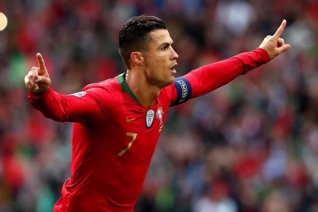 Cristiano Ronaldo Breaks Mens International Goalscoring Record Come To Play