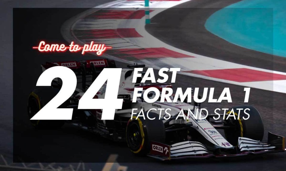 24 Fast Formula 1 Facts and Stats That Will Surprise You Come To Play