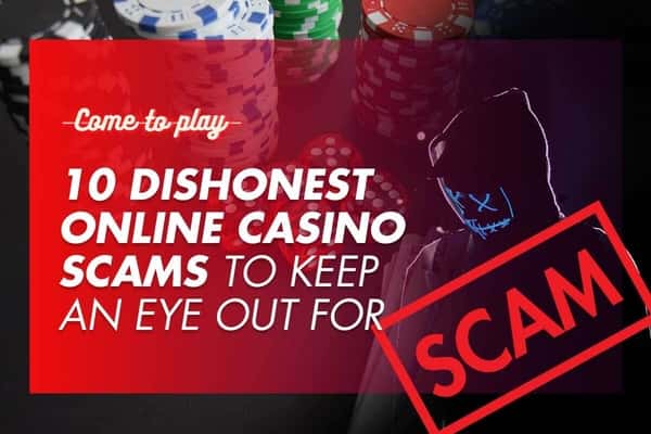 signs of online casino scam