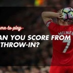 Can You Score From A Throw-In?
